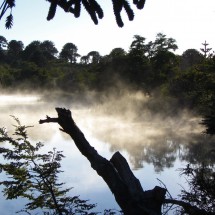 Laguna Lafken in the morning